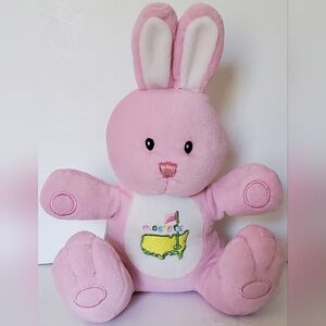 Cooperstown Bears The Masters Golf Logo Bunny Stuffed Animal Plush Easter - EUC